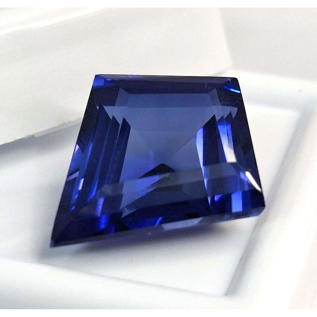 Certified Natural Blue Tanzanite Fancy Cut 9-11 Ct Stunning Loose Gemstone