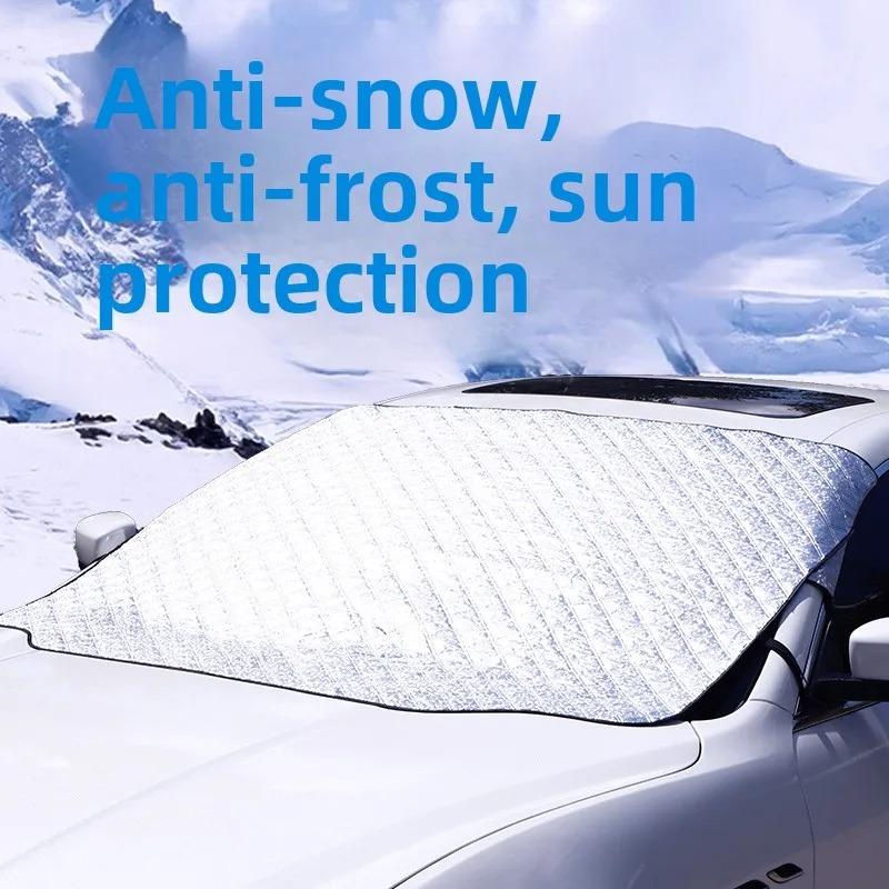 Sunshade Cover Car Windshield Snow Sun Shade Waterproof Protector Cover Car Front Windscreen Cover