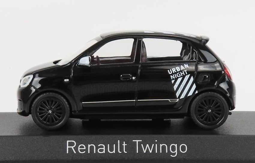 NOREV Renault Twingo Mini Car Renault TWINGO URBAN NIGHT 2021 1/43 (Black) [Item]