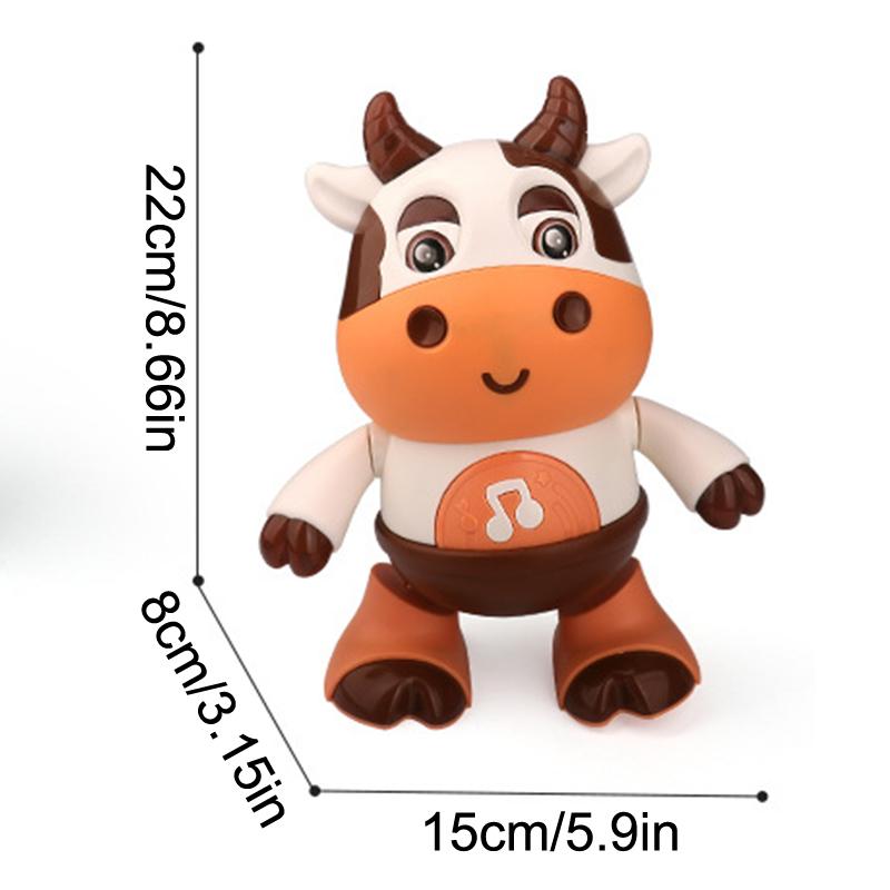 Boogie Cow Light Up Dancing Cow, Boogie Cow Light Up Dancing Cow For Active Fun, Dancing Cow Toy, Musical Boogiecow Toy
