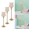 Candle Holder Anniversary Wedding Dinner Table Flameless Candelabra Pillar Candlesticks Home Modern