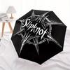 1pc Slipknot Band Automatic Folding Umbrella, Portable Collapsible Design, 8-Rib Iron Frame, , All-Season Casual Outdoor Accessory for Christmas Birth