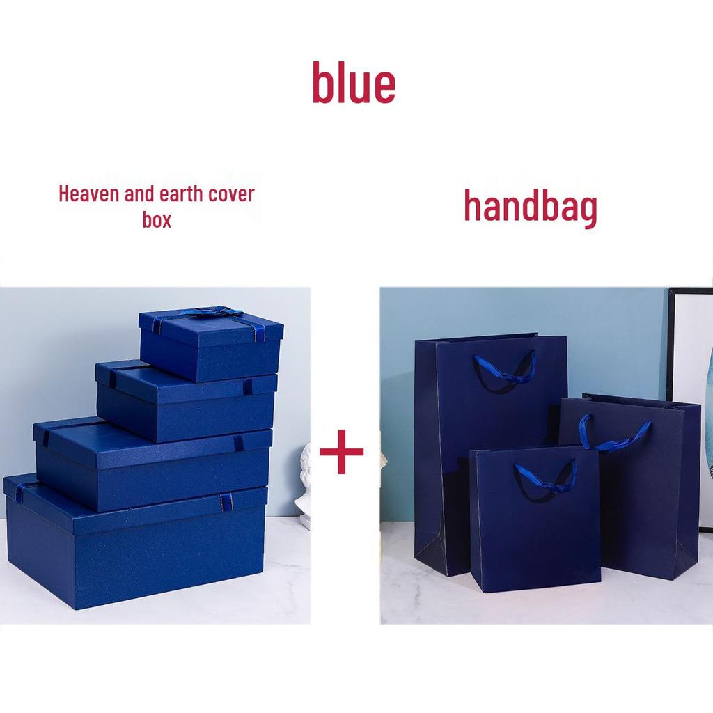 Custom Pink Two-Piece High-End Birthday Gift Box - Large Sweater Packaging Box