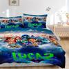 Juego de Ropa de Cama Inspirado en el Póster de la Película Luca 2 (3 Piezas) Incluye Funda Nórdica y Fundas de Almohada, Adecuado para Todas las Estaciones B061
