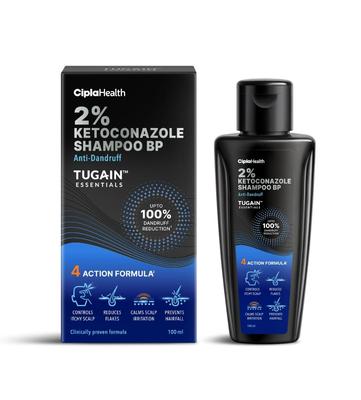 Essentials 2% Ketoconazole - Bottle of 100ml Anti Dandruff Shampoo
