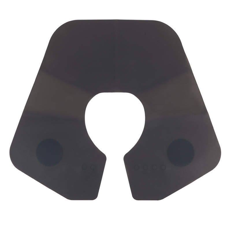 Silicone Salon Hair Cutting Collar Waterproof Hair Dye Shawl Reusable Hairdressing Neck Wrap for Hair Dye Perm and Shampoo