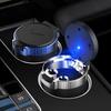 Car-mounted LED Lighted Ashtray, Creative With Lid, Portable Ashtray For Car Use