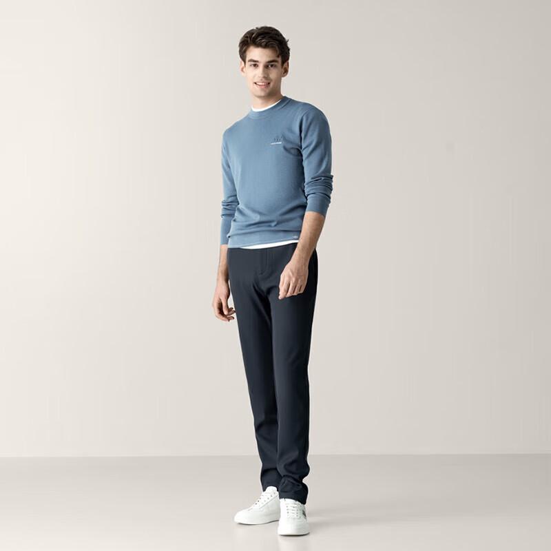 

VICUTU Men s Long-Sleeve Wool Blend Crew Neck Sweater L (175/92A)