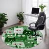1pc Cat Pattern Office Round Area Rug, Under Office Chairs Bedroom Living Room Home Decor, Room Deco, Available In Various Sizes L1024324