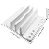 Scalable Width Laptop Stand Adjustable Vertical Stand Storage Rack Adjustable Stand  Office Desk