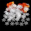 Weihnachtsdekoration Schneeflocke Hochzeit Party Werfen Papier Schrott DIY gefälschte Schneeflocke Weihnachtszubehör