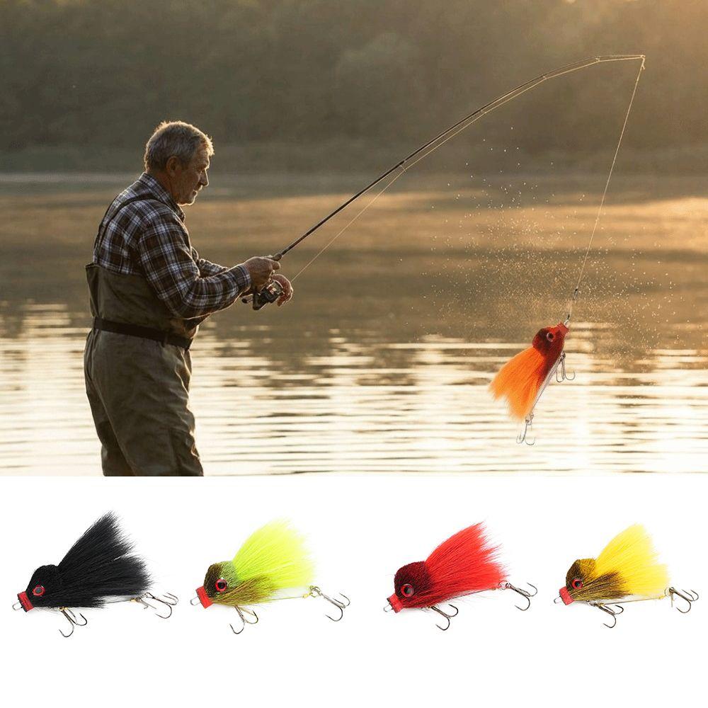 9cm 16g Fishing Lure Mouse Bait Soft Artificial Simulation Lure Bait  For Pike Bass