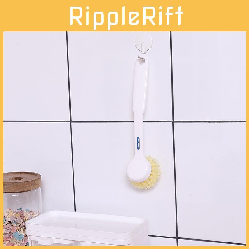 Durable Dish Scrubber With Pp And Nylon Bristles For Efficient Kitchen Cleaning