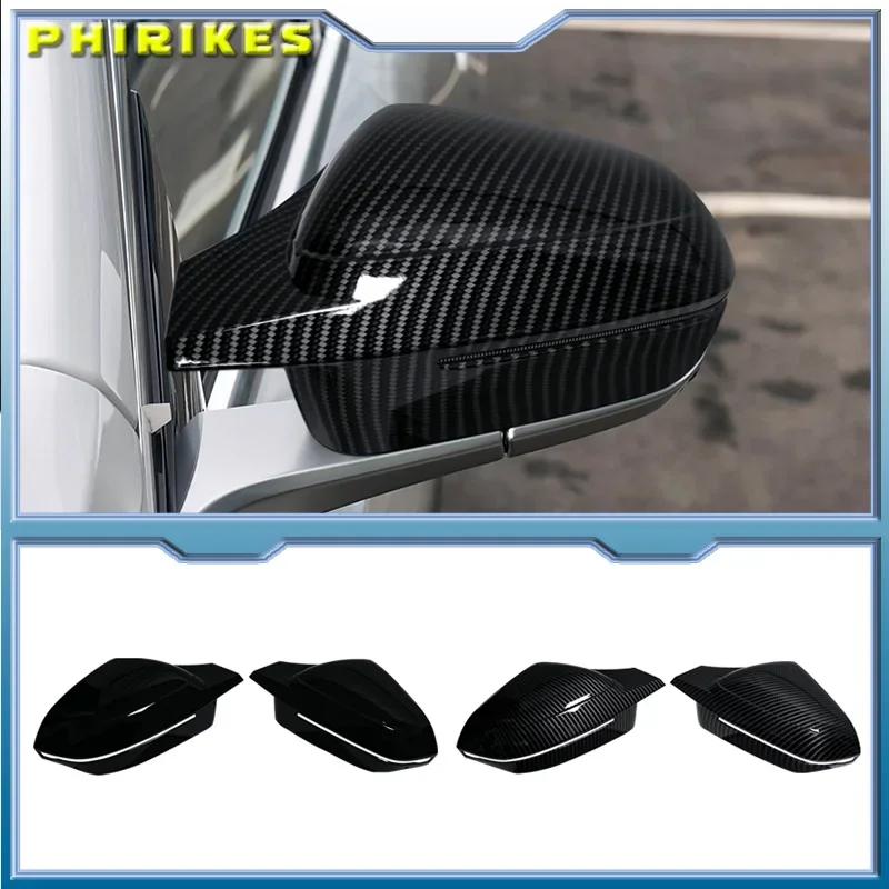 M Look Replacement Bright Black Side Mirror Cover Caps for BMW 5 7 I5 I7 Series G60 G61 G68 G70 G90 Left Hand Drive 2023-up VFHJQ1