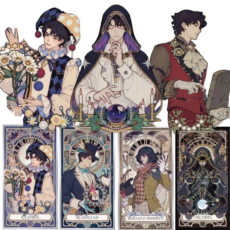 Official Genuine Lord of The Mysteries Anime Acrylic Card Character Peripheral Festival Collection Toy Flash Card Gift