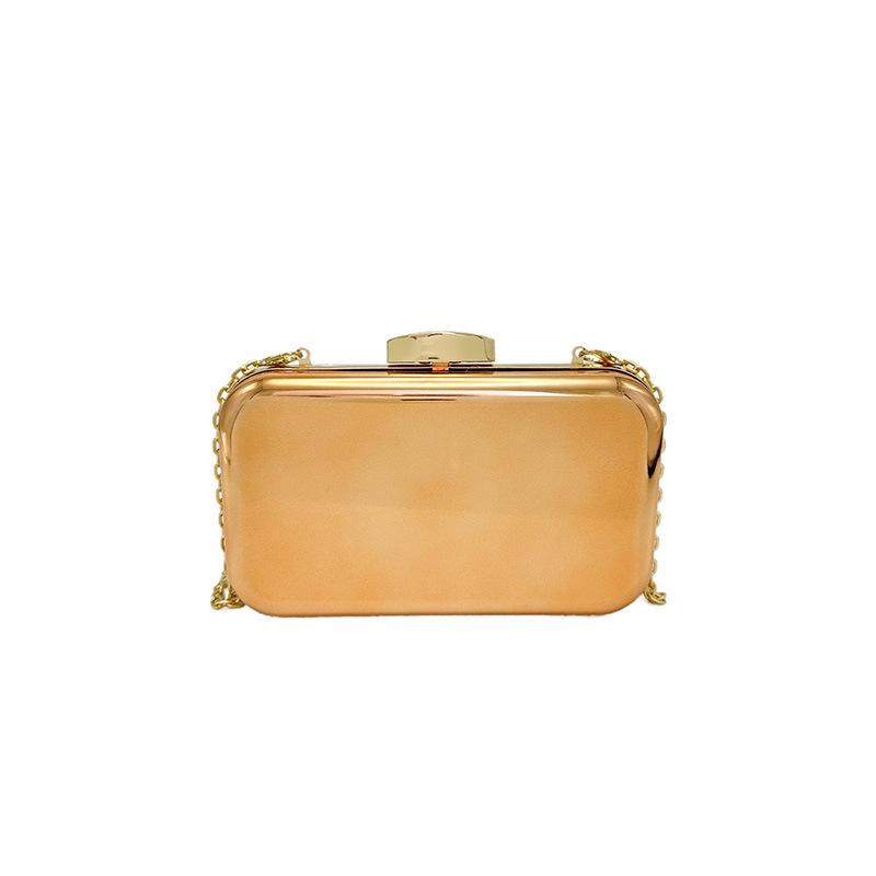 Niche Candy Color Small Bag 2025 New European and American Fashion Women's Acrylic Shoulder Chain Box Bag