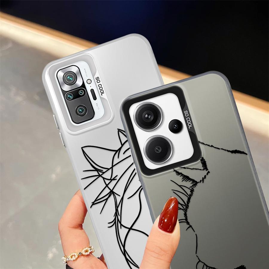Proud Cat Case for Xiaomi Redmi Note 14 Note 13 12 Pro Plus 14C 12 A2 10 12C 11 Pro 13C A1 Phone Cover
