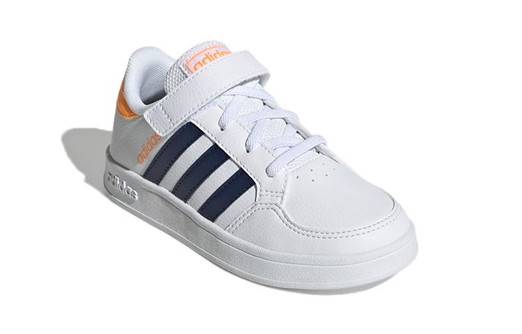 adidas Breaknet EL Little Kid 'White Dark Blue' GW2898