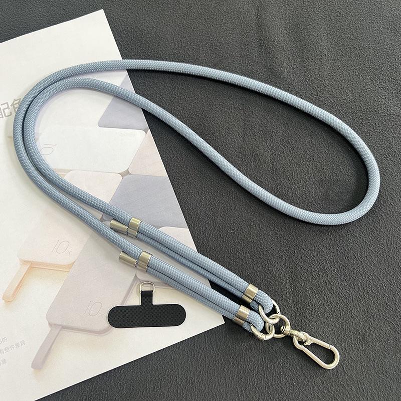 

Adjustable 8mm Wearable Crossbody Mobile Phone Lanyard - Outdoor Anti-loss Strap in Stylish Design