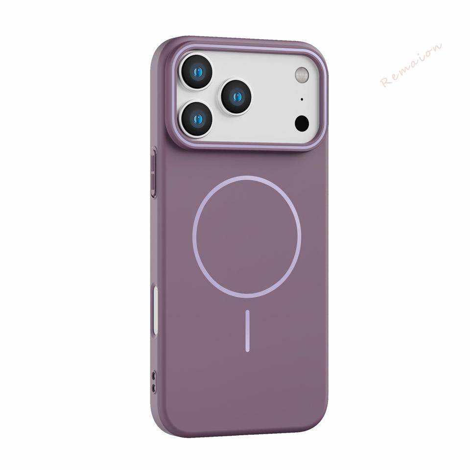 IPhone 14 15 16 Plus 11 12 13 16 17 Pro Max Air Matte Magsafe Luxury Wireless Charging CoverUltra Thin Magnetic Phone Case
