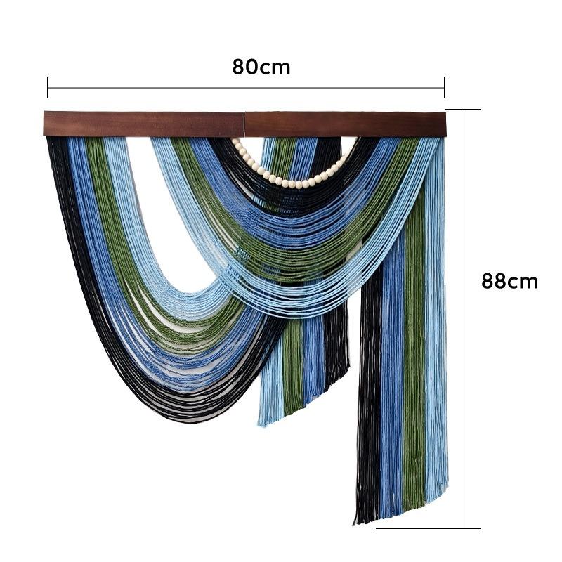 

80x88cm Handmade Wall Hanging Decor Luxury Artistic Tapestry for Living Room Sofa Bedroom Bede Wall Carpet Home Decor 80x88cm