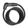 ABUS Bicycle Cable Lock with Frame Mount 180mm/85mm Key Type/Dial