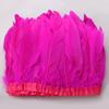 Flowing Fabric Strips & Colored Goose Feather Ribbon for Wedding Dress DIY and Crafting Accessories