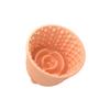 Large Slow Feed Dog Bowl - Silicone - Pet Bowl for Slow Eating
