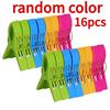 4-24Pcs Beach Towel Clips Chair Clips Towel Holderplastic Clothes Pegs Hanging Clip Clamps Yellowbluegreenred