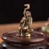 Eighteen Arhats Miniature Retro Mini Buddha Decoration Study Office Home Decoration Brass Statue Crafts