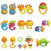 Eco-Friendly Baby Teether & Hand Rattle Toy for 0-12 Months
