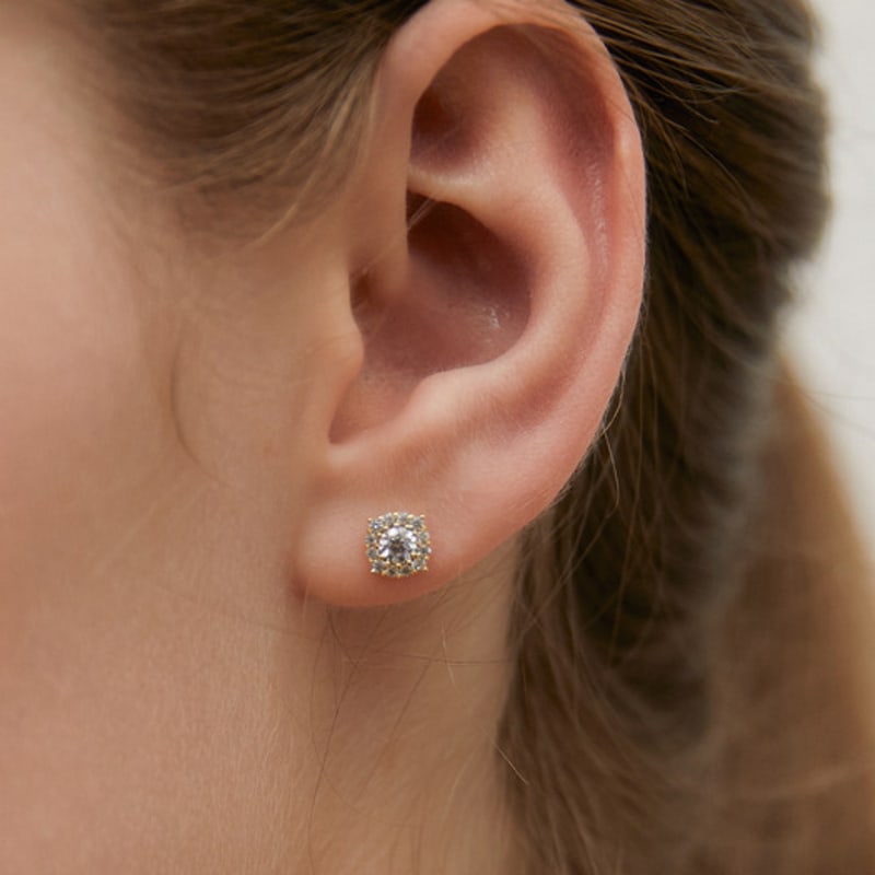 

TATIANA (925 Silver) Radiant Bloom Earrings EC3156 SILVER