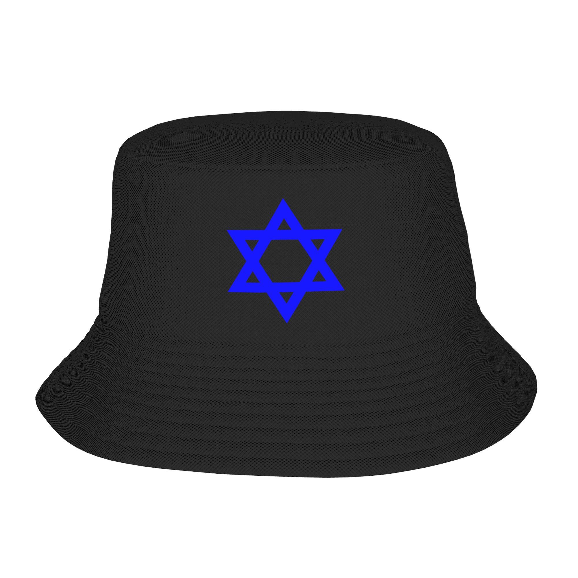 

Star Of David Beach Bucket Hat Women Unisex Unisex Summer FisherUnisexs Hat One Size