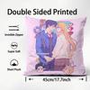 My Love Story with Yamada-kun At Lv999 Cushion Cover Pattern Printed Pillowcase for Living Room Sofa Cushion Cover&Bedroom Decor
