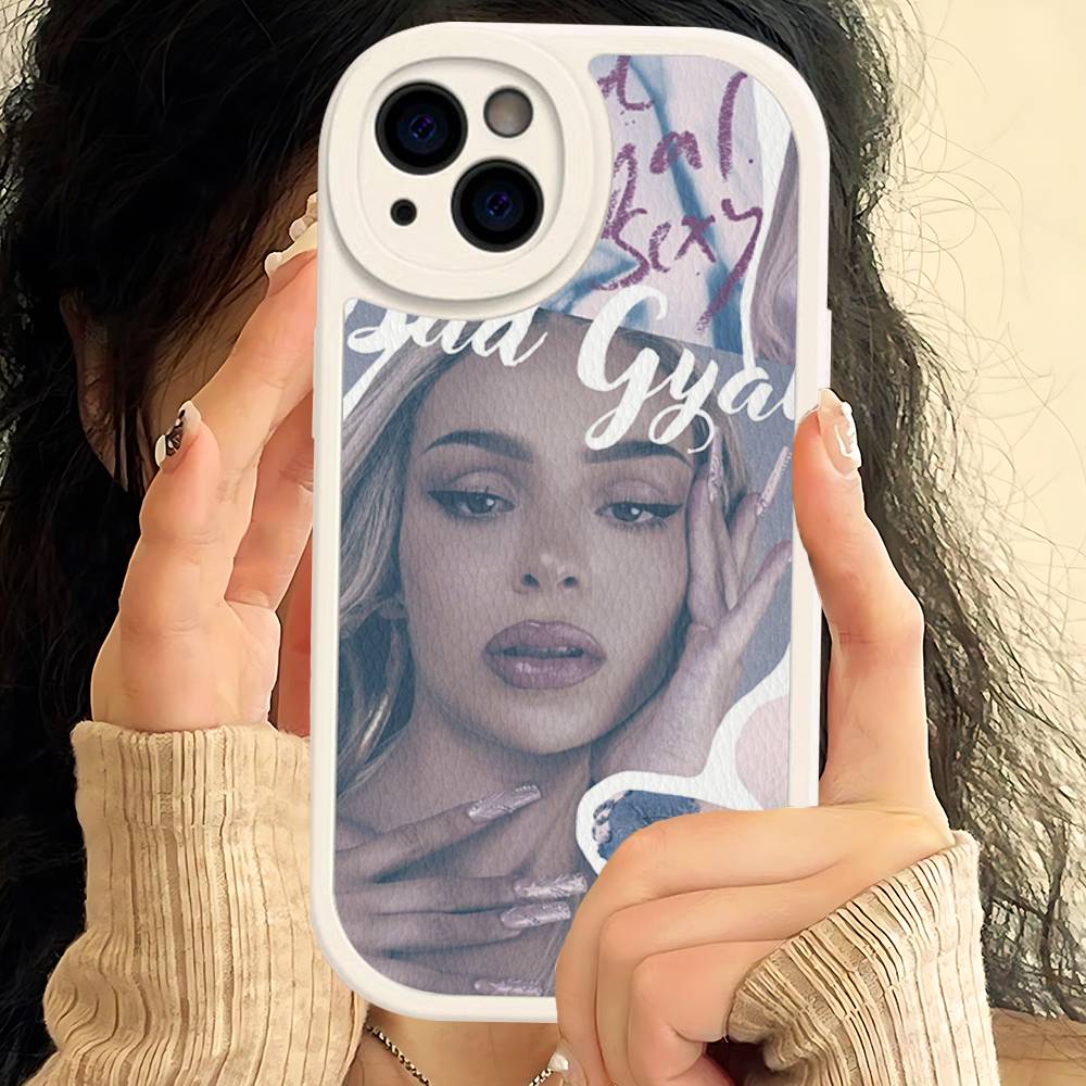 

Bad Gyal Phone Case For IPhone 16 15 14 13 12 11 Pro Max Plus Shockproof Leather Cover iphone XS