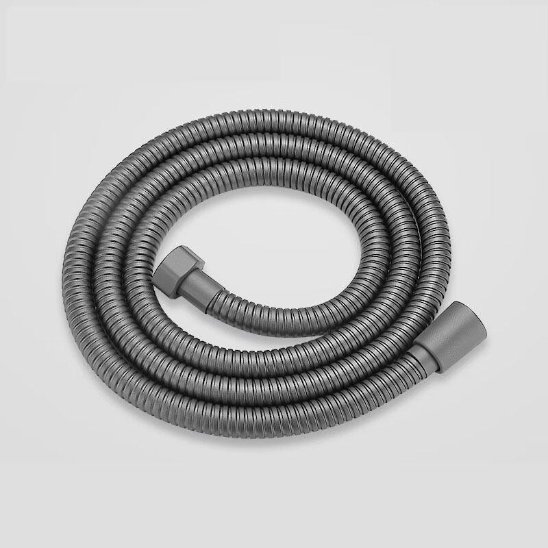 Pressurized Handheld Shower Set with Filtered Spray & Massage Nozzle in Gun Grey