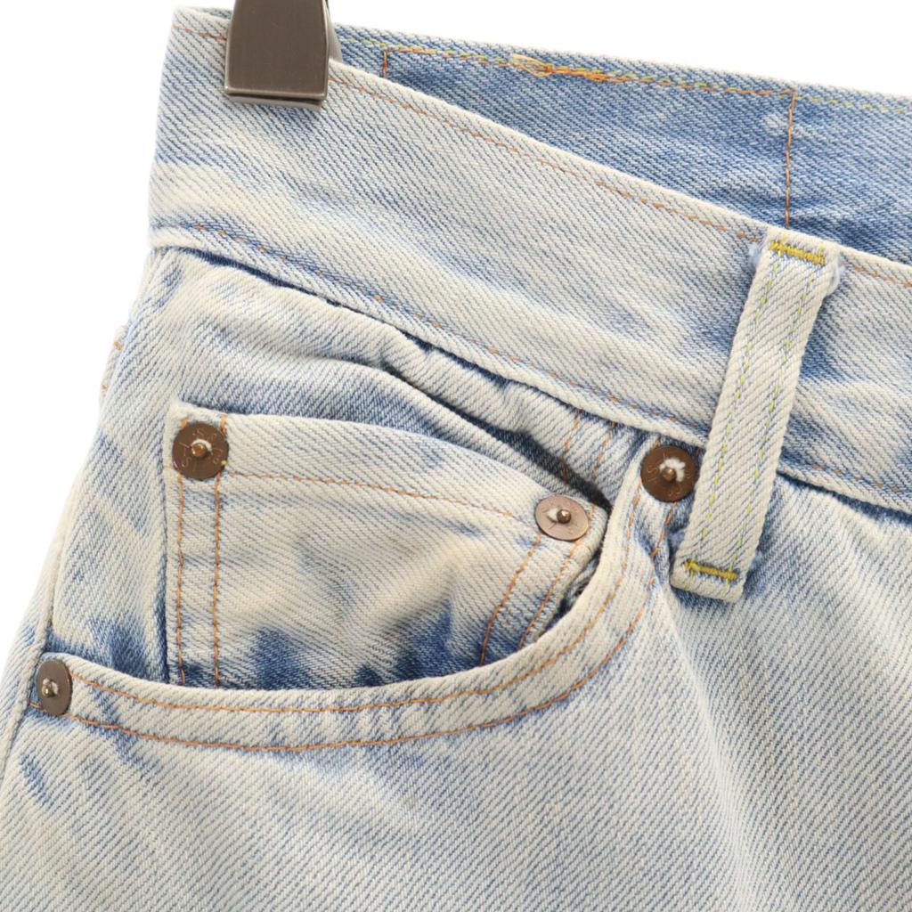 Levi's Big E Red Ear Denim pants w24 Blue Jeans with hidden rivets Women Used
