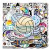 55-Piece Volleyball Cartoon Graffiti Sticker Set for Phone & Laptop Decor