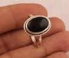 Solid 925 Sterling Silver Ring Black Onyx Gemstone Ring Handmade Ring Bohemian Ring Gift For Her