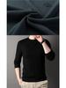 Spring & Autumn Fashion: Men's Plus Size Knitted Sweater - Thin, Casual, Sporty, Stylish, and Warm