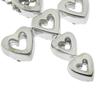 Ponte Vecchio Heart cross Necklace K18 white gold/diamond cross 6.2g Women Used