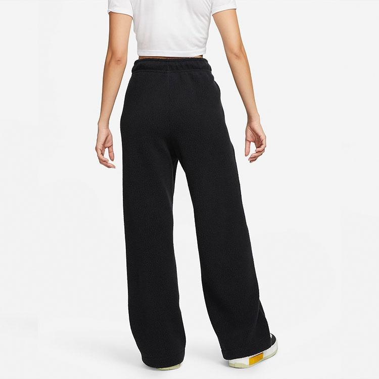 (WMNS) Nike Sportswear Plush Pants 'Black' Women's DV4362-010