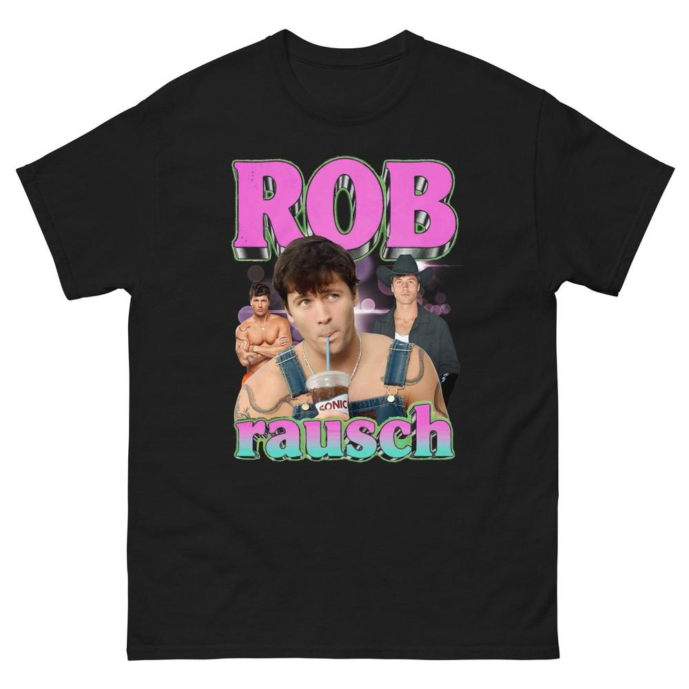 Rob Rausch Bootleg Collage T Shirt The Traitors Love Island Tribute Tee S