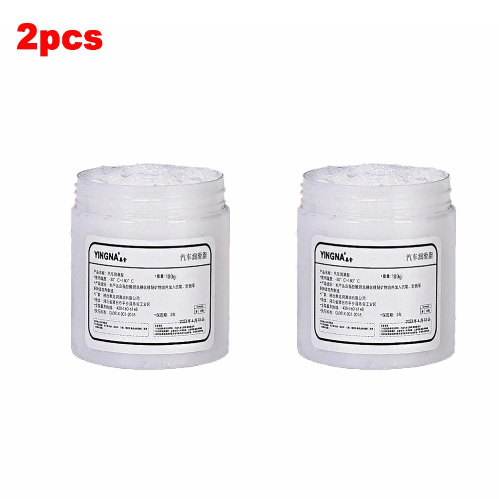 1/2pcs Lubricating Grease Waterproof Bike Bearing Grease for Car Care White Mechanical Maintenance Gear Oil Auto Accessories