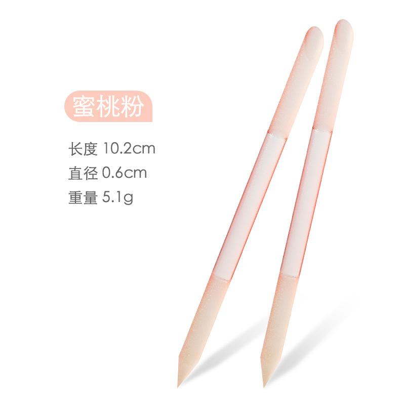 

Двойная матовая хрустальная пилка для ногтей, нано-стеклянная пилка, цилиндрический полировальный инструмент, маникюрный инструмент