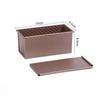 Rectangular Toast Mold with Lid Non-Stick Carbon Steel Durabl Mini Toast Bread Sandwich Baking Mould for Kitchen Oven Baking