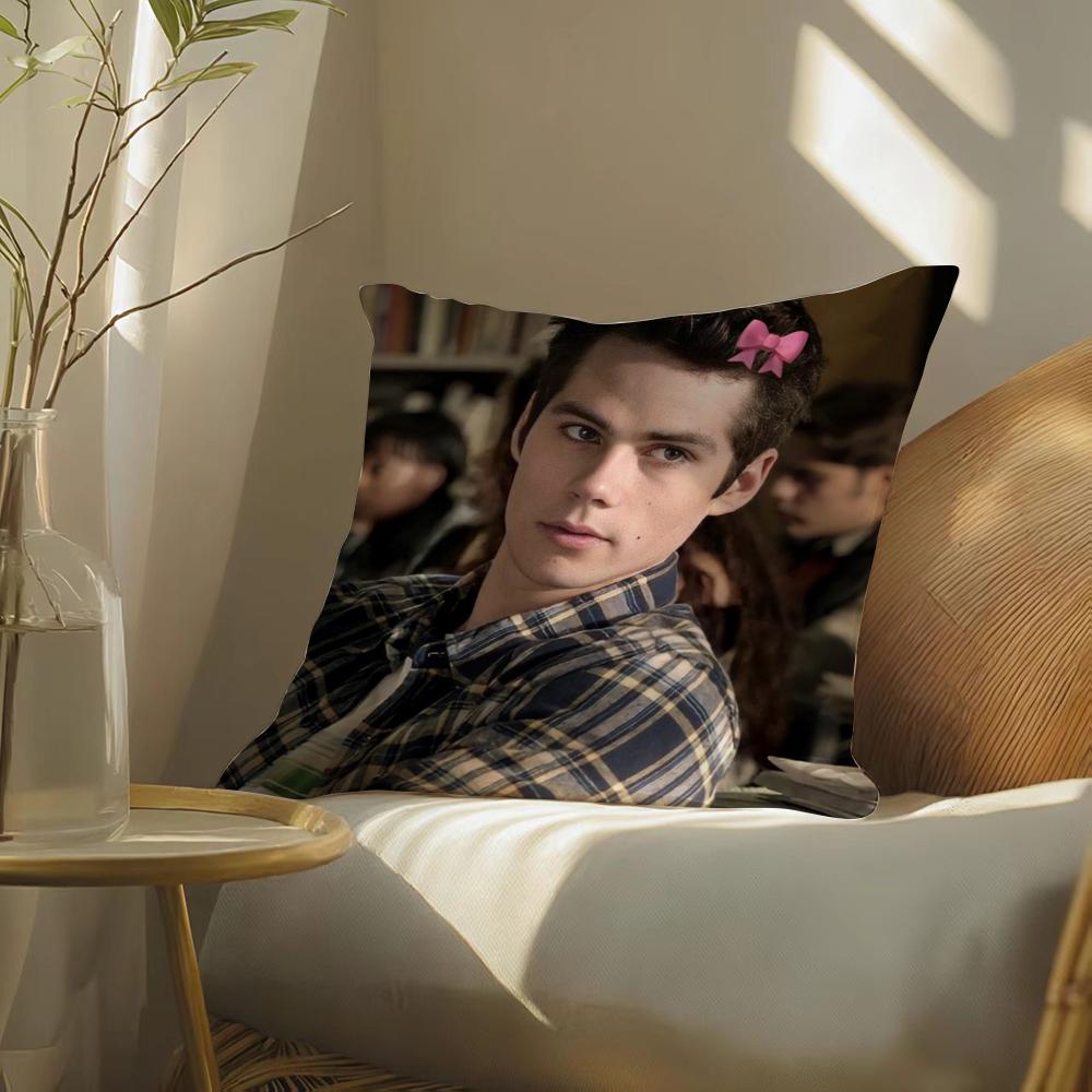 

Dylan OBrien Pillow Case Pattern Printed Pillowcase for Living Room Sofa Cushion Cover Bedroom Decor 30x30 cm