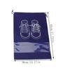 5pcs Non-woven Shoes Bag Storage Bag with Drawstring Strap Mouth Shoes Storage Bag, Shoes Dustproof Bag, Travel Shoes Storage Bag