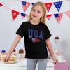Kleinkind Mädchen Jungen T-Shirts Kinder Top Jungen und Mädchen Bedrucktes Kurzarm T-Shirt