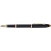 Cross Century II Black Lacquer 23CT Pen (Med Fountain)